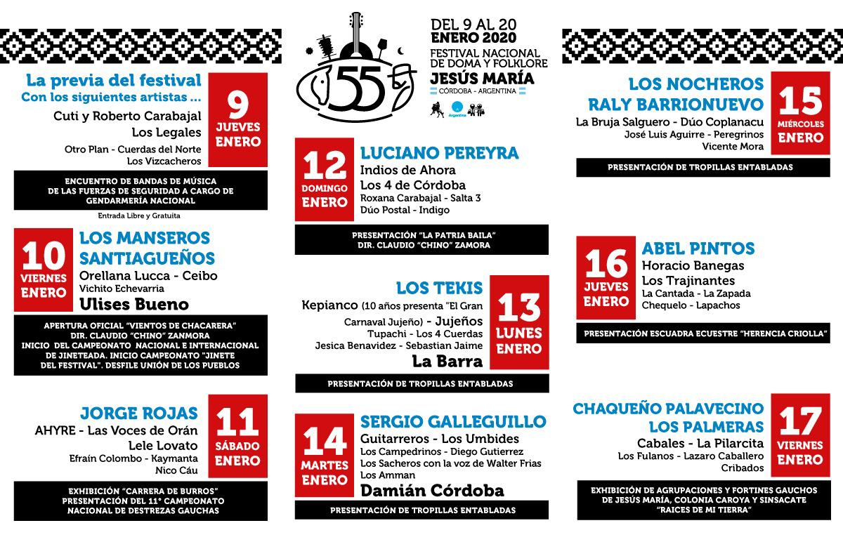 55 FESTIVAL DE DOMA Y FOLKLORE JESÚS MARÍA