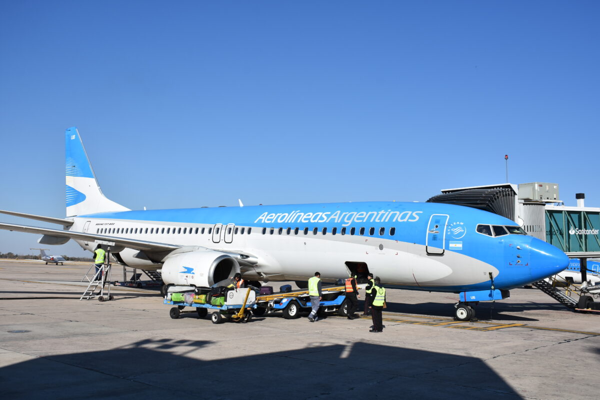 Un paso para la reactivación del Hub Córdoba: Aerolíneas comenzó a operar el vuelo directo a San Pablo